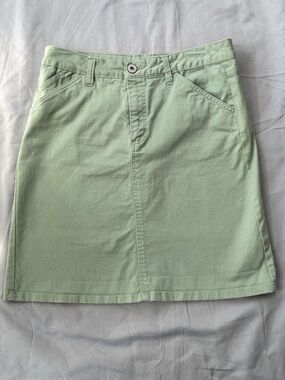 Women’s Faded Glory Stretch Green Skirt